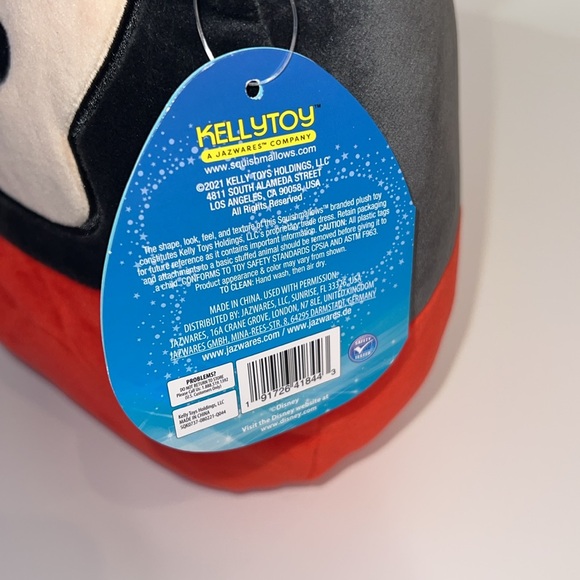 🎄NWT SQUISHMALLOW 8” DISNEY SANTA MICKEY MOUSE CHRISTMAS HOLIDAY PLUSH - Picture 10 of 12